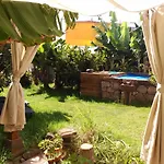Villa Canaria Piscina Jacuzzi Jardín Santa Maria de Guia de Gran Canaria