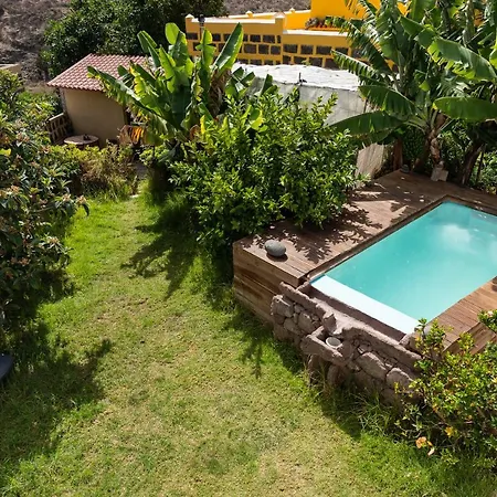Canaria Piscina Jacuzzi Jardin * Santa Maria de Guia de Gran Canaria