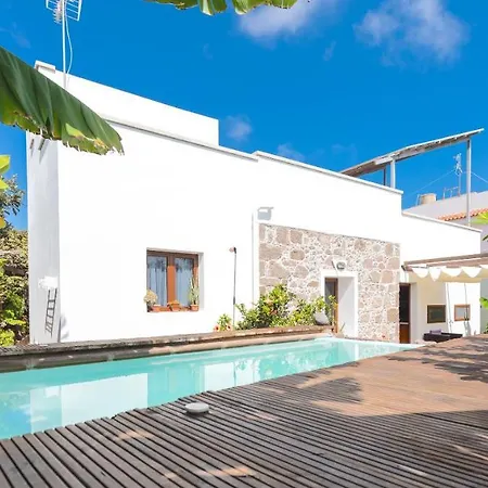 Canaria Piscina Jacuzzi Jardin *