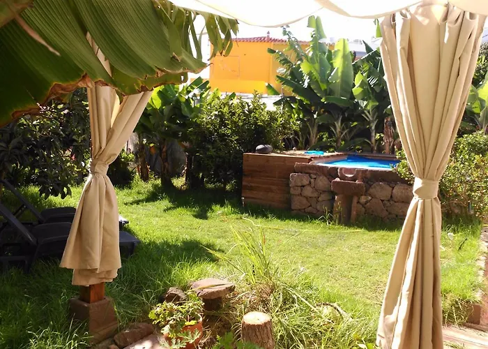 Willa Canaria Piscina Jacuzzi Jardin Santa Maria de Guia de Gran Canaria