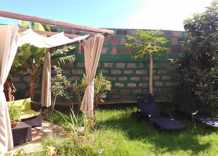 Canaria Piscina Jacuzzi Jardin Willa Santa Maria de Guia de Gran Canaria