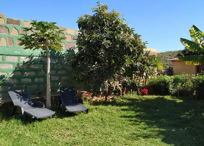 Canaria Piscina Jacuzzi Jardin * Santa Maria de Guia de Gran Canaria