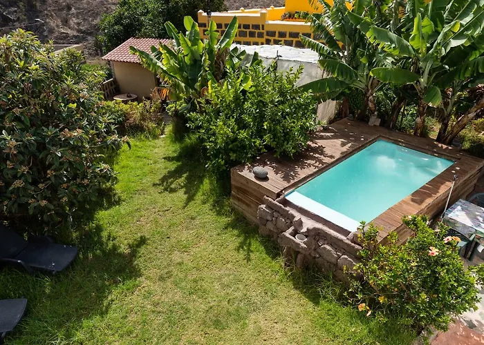 Canaria Piscina Jacuzzi Jardin * Santa Maria de Guia de Gran Canaria